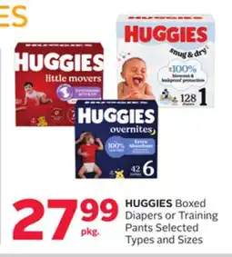 Rexall HUGGIES Boxed Diapers or Training Pants offer