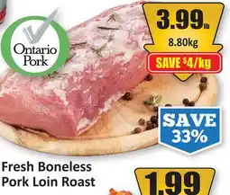 Starsky Fresh Boneless Pork Loin Roast offer