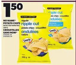 Independent City Market NO NAME POTATO CHIPS offer