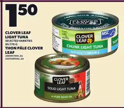 Independent City Market CLOVER LEAF LIGHT TUNA, 85/170 G offer