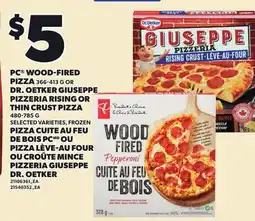 Independent City Market PC WOOD-FIRED PIZZA, 366-413 G OR DR. OETKER GIUSEPPE PIZZERIA RISING OR THIN CRUST PIZZA, 480-785 G offer