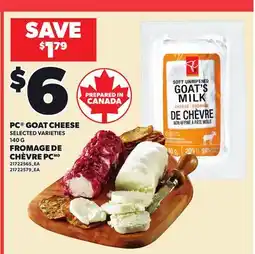 Independent City Market PC GOAT CHEESE offer