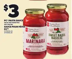 Independent City Market PC PASTA SAUCE offer
