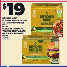 Independent City Market BEYOND MEAT PLANT-BASED BURGERS, 678 G OR GROUND BEEF, 908 G offer