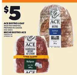 Independent City Market ACE BISTRO LOAF offer