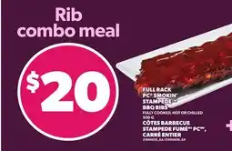 Independent City Market FULL RACK PC SMOKIN' STAMPEDE BBQ RIBS offer