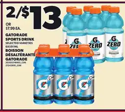 Independent City Market GATORADE SPORTS DRINK offer