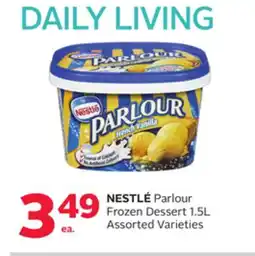 Rexall NESTLÉ Parlour Frozen Dessert offer