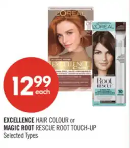 Shoppers Drug Mart EXCELLENCE HAIR COLOUR or MAGIC ROOT RESCUE ROOT TOUCH-UP offer