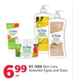 Rexall ST. IVES Skin Care offer