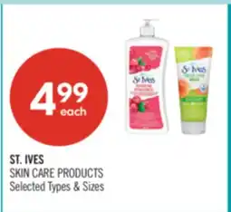 Shoppers Drug Mart ST. IVES SKIN CARE PRODUCTS offer