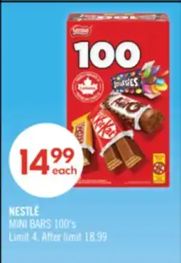 Shoppers Drug Mart NESTLÉ MINI BARS offer