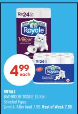 Shoppers Drug Mart ROYALE BATHROOM TISSUE offer