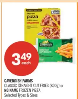 Shoppers Drug Mart CAVENDISH FARMS CLASSIC STRAIGHT CUT FRIES (800g) or NO NAME FROZEN PIZZA offer