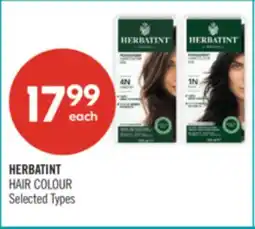 Shoppers Drug Mart HERBATINT HAIR COLOUR offer