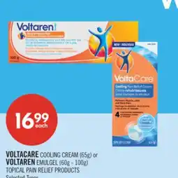 Shoppers Drug Mart VOLTACARE COOLING CREAM (65g) or VOLTAREN EMULGEL (60g - 100g) TOPICAL PAIN RELIEF PRODUCTS offer