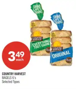 Shoppers Drug Mart COUNTRY HARVEST BAGELS offer