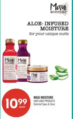 Shoppers Drug Mart MAUI MOISTURE HAIR CARE PRODUCTS offer