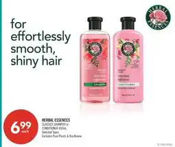 Shoppers Drug Mart HERBAL ESSENCES CLASSICS SHAMPOO or CONDITIONER offer