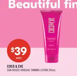 Shoppers Drug Mart COCO & EVE SUN-KISSED GRADUAL TANNING LOTION offer