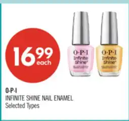 Shoppers Drug Mart O·P·I INFINITE SHINE NAIL ENAMEL offer