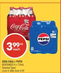 Shoppers Drug Mart COCA-COLA or PEPSI BEVERAGES offer