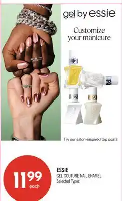 Shoppers Drug Mart ESSIE GEL COUTURE NAIL ENAMEL offer
