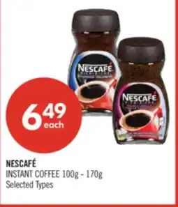 Shoppers Drug Mart NESCAFÉ INSTANT COFFEE offer
