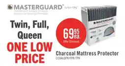 The Brick Masterguard Charcoal Tencel Queen Mattress Protector offer
