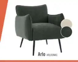 The Brick Arlo 29.5 Linen-Look Fabric Accent Chair – Green offer