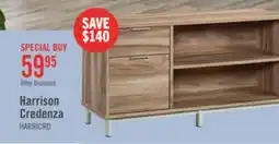 The Brick Harrison 45.04 2-Drawer Credenza - Kiln Acacia offer