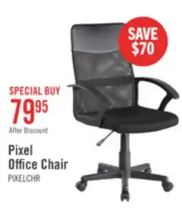 The Brick Pixel 22 Mesh Fabric Office Chair with Lumbar Support - Black offer