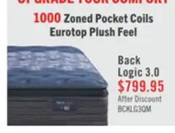 The Brick Serta Back Logic 3.0 Eurotop Plush Queen Mattress offer