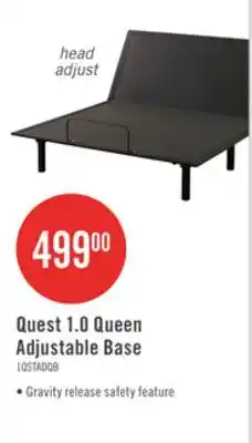 The Brick Quest 1.0 Queen Adjustable Base offer