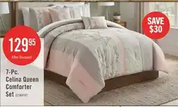 The Brick Celina 7-Piece Queen Comforter Set offer