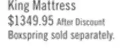 The Brick Sealy Posturepedic Luxury Crown Jewel Resort Cabo Tight Top King Mattress offer