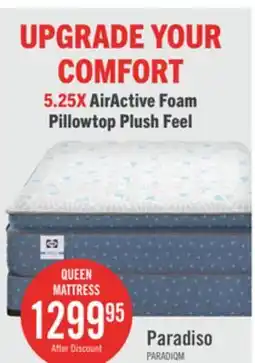The Brick Sealy Posturepedic Luxury Crown Jewel Resort Paradiso Euro Pillowtop Queen Mattress offer