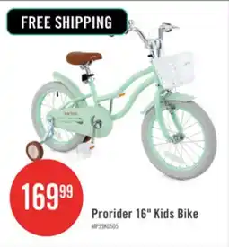 The Brick Prorider 16 Kids Bike Toddler Adjustable Bicycle With Training Wheel For 4-7 Years Old Girl Green offer