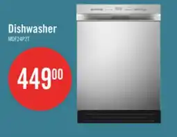 The Brick Midea 24 Front-Control Dishwasher with Interior Light - MDF24P2BST offer