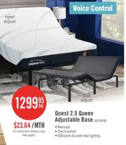 The Brick Quest 2.5 Queen Adjustable Base offer