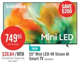 The Brick SAMSUNG 55 M80H Mini-LED 4K Vision AI Smart TV (UN55M80HAFXZC) - 2026 Model offer