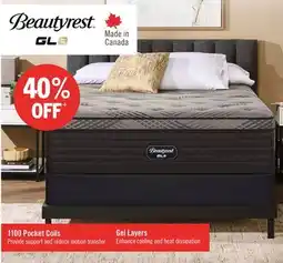 The Brick Beautyrest GL8 Eurotop Plush Queen Mattress offer