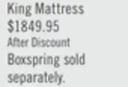 The Brick Sealy Posturepedic Luxury Crown Jewel Resort Paradiso Euro Pillowtop King Mattress offer