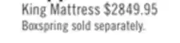 The Brick Tempur-Pedic TEMPUR Support Firm King Mattress offer