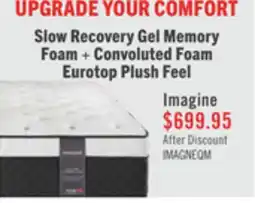 The Brick Springwall Encore Imagine Eurotop Plush Queen Mattress offer