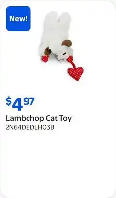 Walmart Lambchop Cat Toy offer