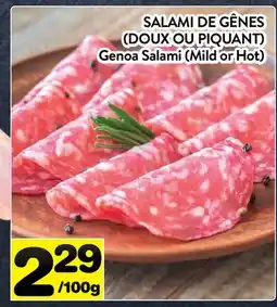 Supermarché PA SALAMI DE GÊNES | Genoa Salami offer