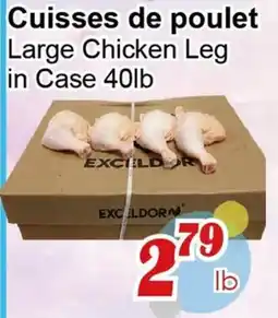Marche C&T Large Chicken Leg in Case 40lb offer