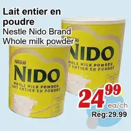 Marche C&T Lait entier en poudre offer