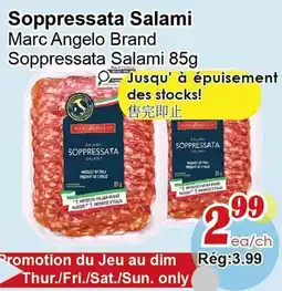 Marche C&T Soppressata Salami Marc Angelo Brand offer
